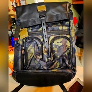 Tumi Alpha 3 Exclusive backpack.   New with tags and packaging bag.